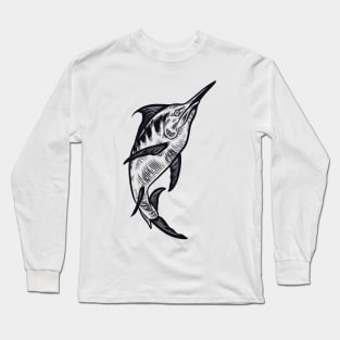 Marlin fish Long Sleeve T-Shirt